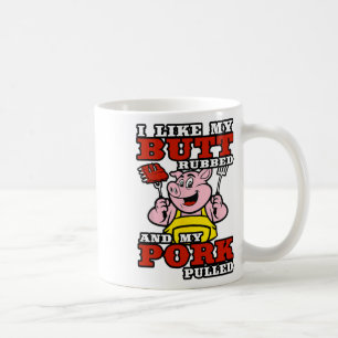 Caneca De Café Churrasco Que Eu Gosto Do Meu Bumbum Esfregado E M