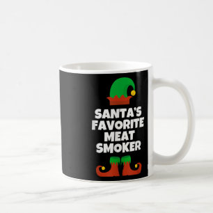 Caneca De Café Churrasqueira Favorita do Papai Noel Natal Engraça