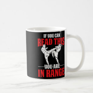 Caneca De Café Chute engraçado de boxe tailandês Mma Artes Marcia