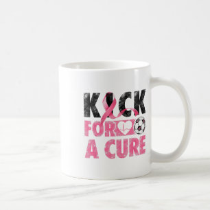 Caneca De Café Chute Para Um Rigbo Rosa De Consciência Do Cancer