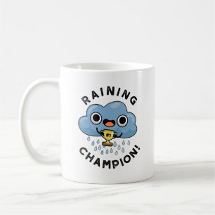 Caneca De Café Chuva Champ Cuz Clima Chuva Nuvem Lâmpada