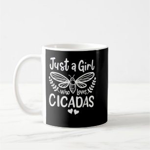 Caneca De Café Cicada Apenas Uma Menina Que Ama Cicadas