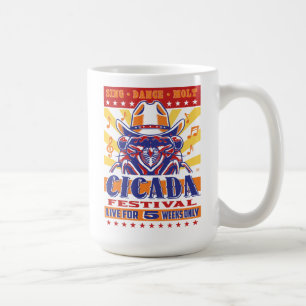 Caneca De Café Cicada Country Music Festival