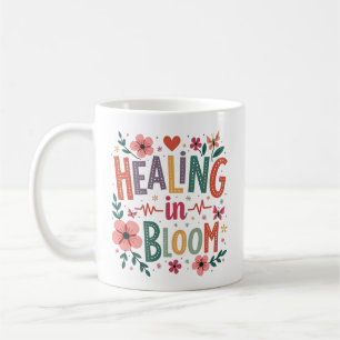 Caneca De Café Cicatrização Personalizada no Bloom Doctor Floral 