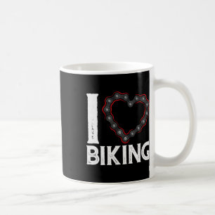 Caneca De Café Ciclismo de Montanha Bicicleta Eu Amo Pedalar
