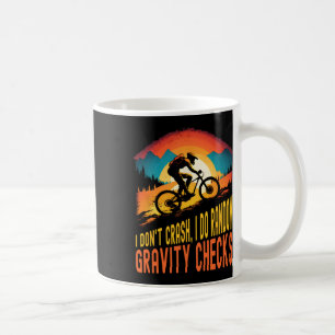 Caneca De Café Ciclismo de Montanha Eu Não Sofro Acidentes Faço V