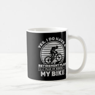 Caneca De Café Ciclismo Eu Tenho Um Plano De Reforma Estou A Peda