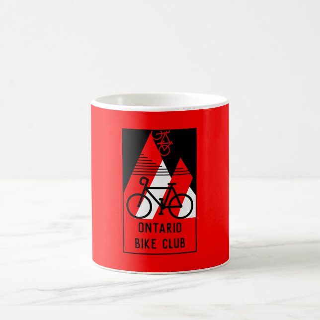 Caneca De Café Ciclismo no Canadá (Centro)