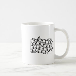 Caneca De Café Ciclismo Pensilvânia Ciclismo de Montanha 