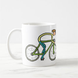 Caneca De Café Ciclismo Stickman