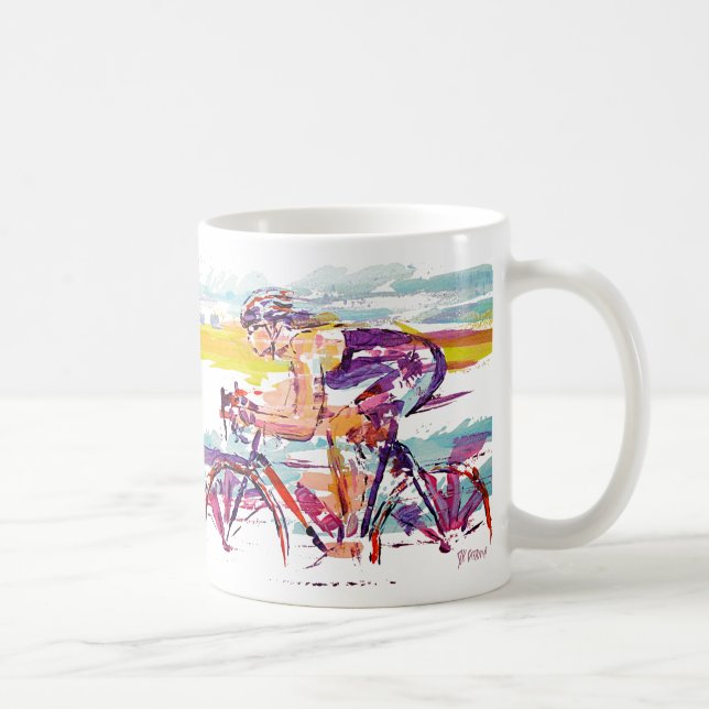 Caneca De Café Ciclista (Direita)