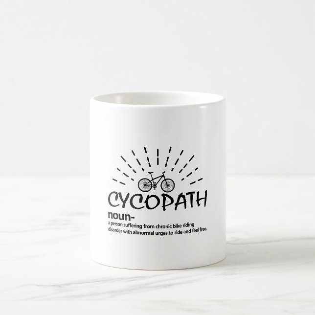 Caneca De Café Ciclista Cycopath (Criador carregado)