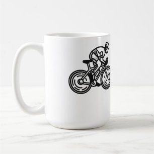Caneca De Café ciclista de velocidade
