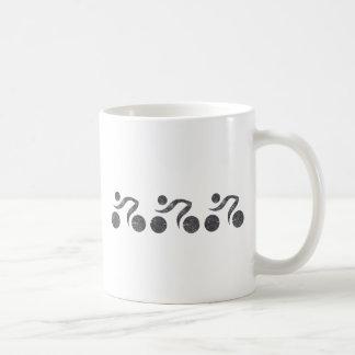 Caneca De Café Ciclistas em Cinzas
