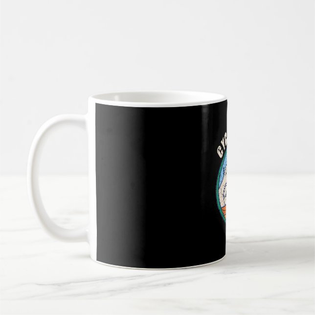 Caneca De Café Ciclo Engraçado Pelo Cicologista Bicicleta (Esquerda)