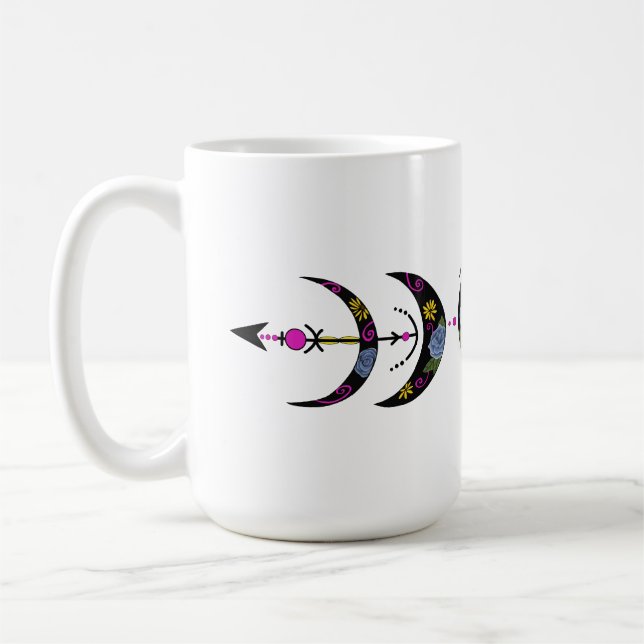 Caneca De Café Ciclo Inquebrantável da Natureza (Esquerda)