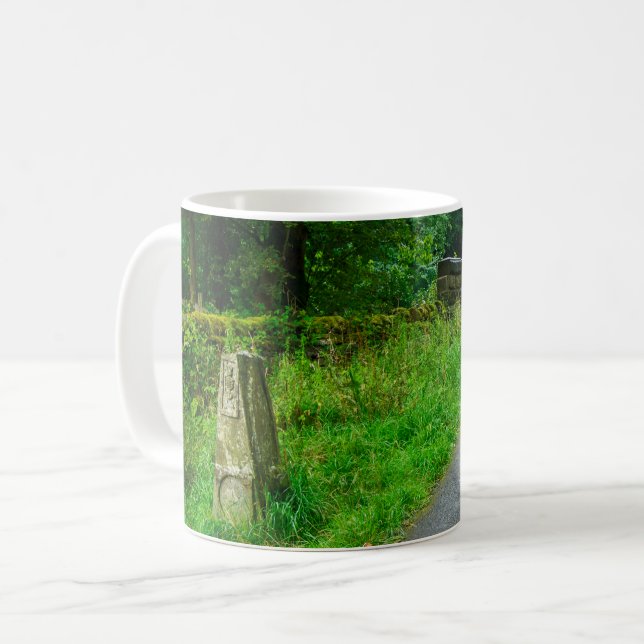 Caneca De Café Ciclovia da Rota 66, Brearley (Frente Esquerda)
