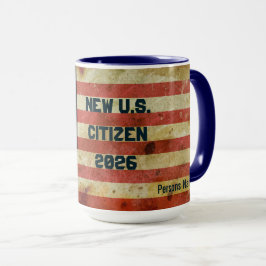 Caneca de Café Cidadão Americano Vintage 2026