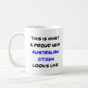Caneca De Café cidadão australiano orgulhoso