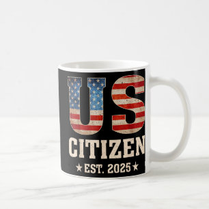Caneca De Café Cidadão Dos Eua Em 2025 Sinalizador Dos Eua Nova C