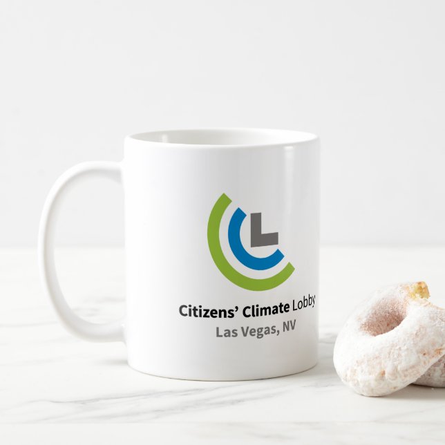 Caneca De Café Cidadãos Clima Lobby Las Vegas Café Mug (Com Donut)