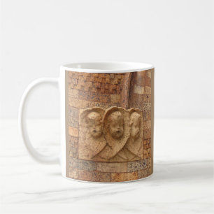 Caneca De Café Cidadãos Pedras três crianças granitas