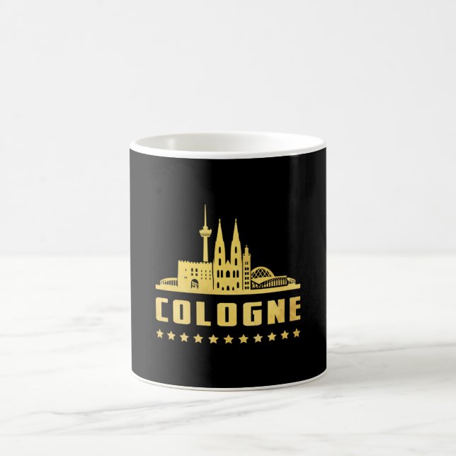 Caneca De Café Cidade da Alemanha Colônia Cidade de Cityscape Fun (Centro)