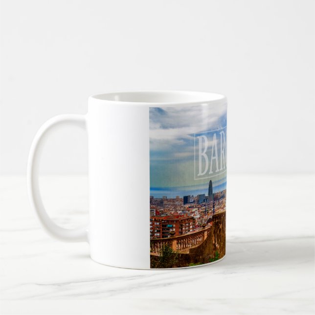Caneca De Café Cidade de Barcelona (Esquerda)