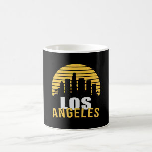 Caneca De Café Cidade de Los Angeles, EUA, Gift Funny Skyline