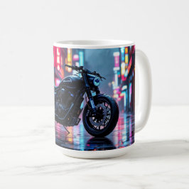 Caneca De Café Cidade de Motocicletas