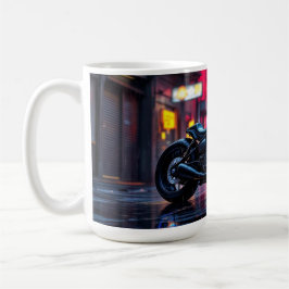 Caneca De Café Cidade de Motocicletas