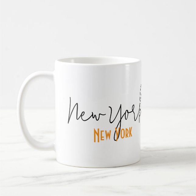 Caneca De Café Cidade de Nova York, Souvenir de Nova York (Esquerda)