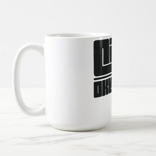 Caneca De Café Cidade de Oklahoma - Oklahoma (Esquerda)