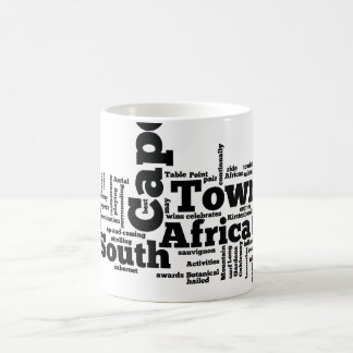 Caneca De Café Cidade do Cabo, África do Sul