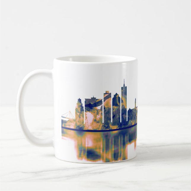 Caneca De Café Cidade do Cabo em Skyline (Esquerda)