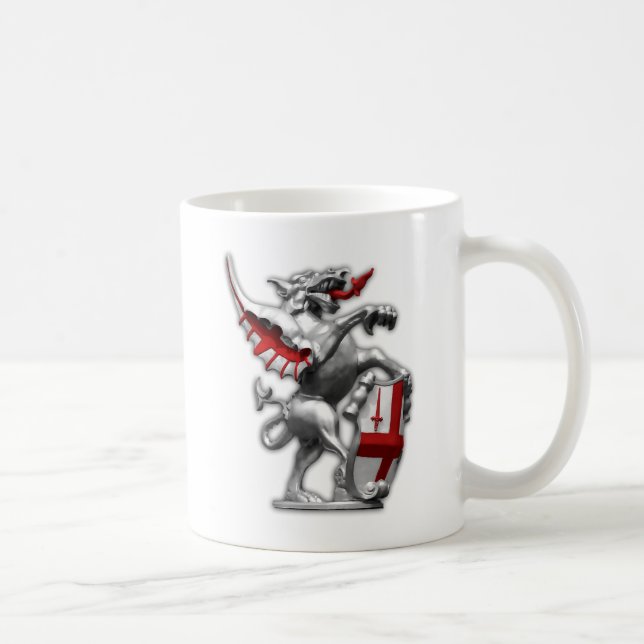 Caneca De Café Cidade do dragão de Londres (Direita)