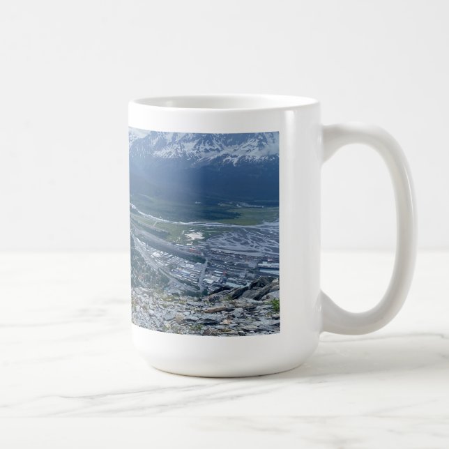 Caneca De Café Cidade do Mar e Mug de Visão de Montanha (Direita)