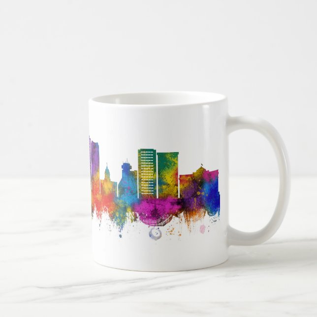 Caneca De Café Cidade do Quebec - Canadá - Skyline (Direita)