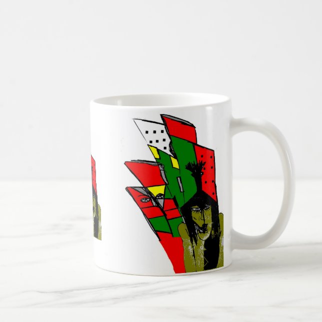 Caneca De Café cidade do terror (Direita)