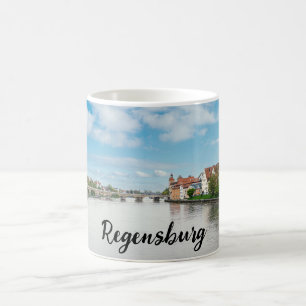Caneca De Café Cidade histórica de Regensburg, Alemanha