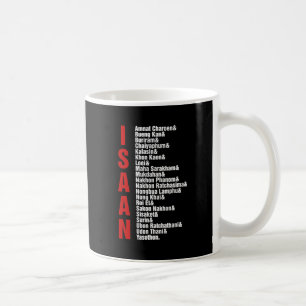 Caneca De Café Cidades de Isaan, Tailândia