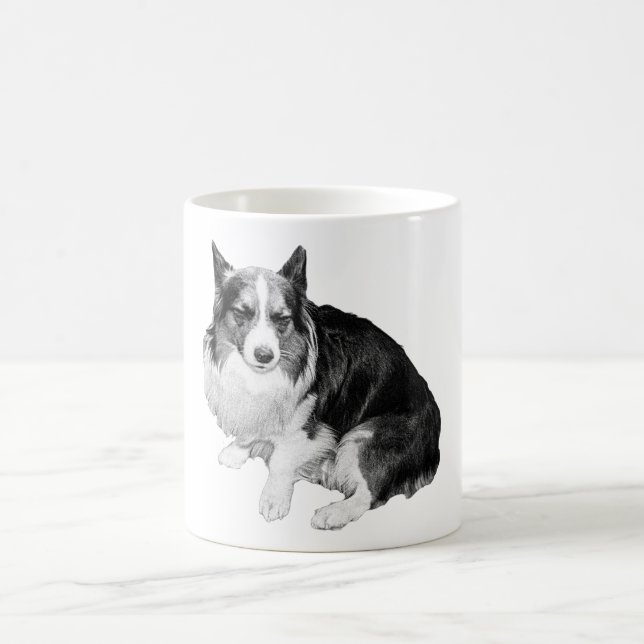 Caneca De Café Cider-Night Corgi (Centro)