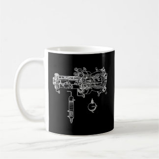 Caneca De Café Ciência da Engenharia Nuclear de Patentes de Reato
