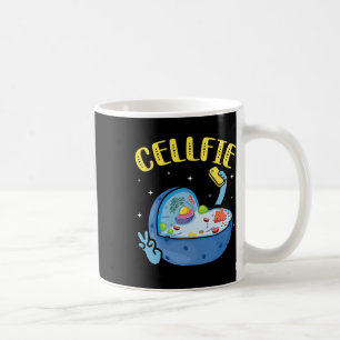 Caneca De Café Ciência Divertida Alimentada Pelo Café Mitocôndria