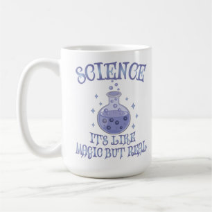 Caneca De Café Ciência - É como Magia, mas Real