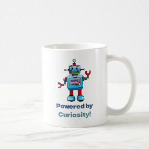 Caneca De Café ciência para crianças - robô