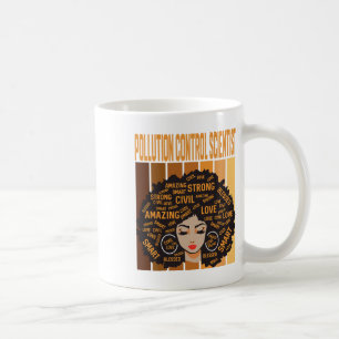 Caneca De Café Cientista de Controle de Poluição Mês da História
