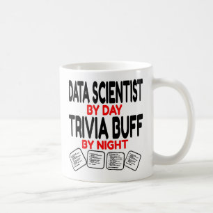 Caneca De Café Cientista de Dados Adora Reproduzir Trivia