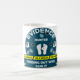 Caneca De Café Cientista forense investigador criminalístico