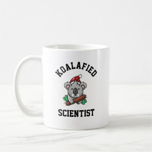 Caneca De Café Cientista Koalafied